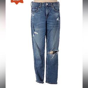 & Denim // Low waist boyfriend jeans